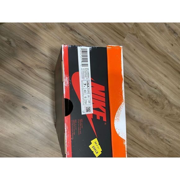 Jordan 1 Retro High OG Chicago Lost and Found GS 7Y Men size 7 FD1437-612 New DS - Picture 9 of 9